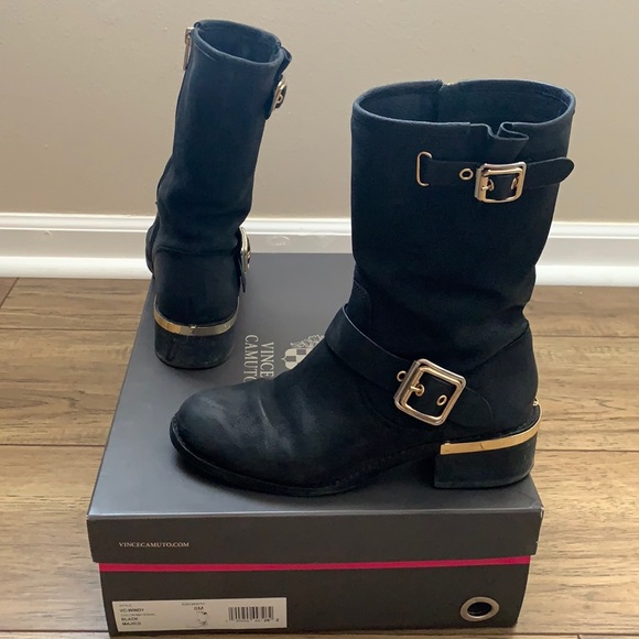 Vince Camuto Windy Moto Boots - Picture 2 of 7